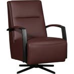 Leren draaifauteuil Award - Toledo Bordeaux (donkerrood) -, Nieuw, Ophalen of Verzenden, 50 tot 75 cm, Industrieel, Modern
