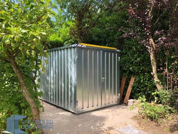 Demontabele snelbouw container, opslagruimte, zeecontainer