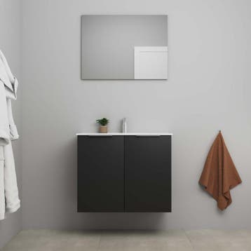 On-Line Badkamermeubelset - 80 cm - Voorgemonteerd - 2, Huis en Inrichting, Badkamer | Badkamermeubels, Ophalen of Verzenden, Nieuw