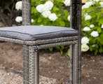 Bartafel Noud - Grijs Wicker – 100 x 60 cm - The Outsider, Verzenden, Nieuw