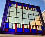 Art Deco Glas-in-loodraam - Presumably from a Church in