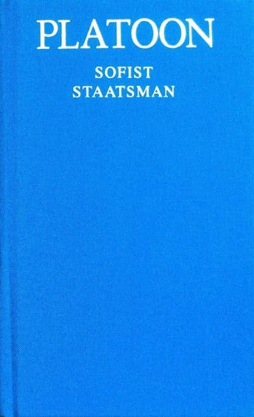 Sofist ; Staatsman / Platoon verzameld werk / 8 Platoon, Boeken, Filosofie, Verzenden, Gelezen, Platoon
