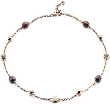 Casa Jewelry Collier Bella Grey - Rosé Verguld, Verzenden, Nieuw