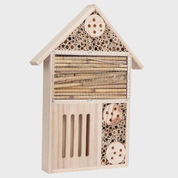 Houten Insectenhotel en Bijenhuis - Decoratieve Nestkast voo