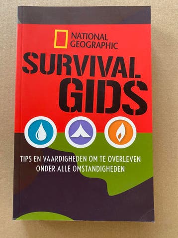 National Geographic Survival Gids - in nieuwstaat - 368 blz., Verzamelen, Militaria | Algemeen, Verzenden, Boek of Tijdschrift