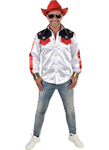 Cowboy Blouse Man, Kleding | Heren, Ophalen of Verzenden, Nieuw