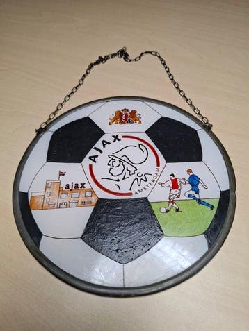 Ajax - Decoratieve glazen raamhanger, Nieuw
