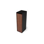 Geroba Xilta vrijstaande brievenbus - Padouk hardhout/zwart, Tuin en Terras, Verzenden, Nieuw