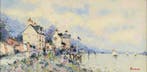 Jean Pierre Dubord (né en 1949) - Brume sur la Seine, Antiek en Kunst, Kunst | Schilderijen | Klassiek