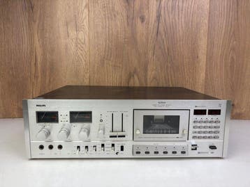 Philips - N2554 Cassetterecorder-speler, Nieuw