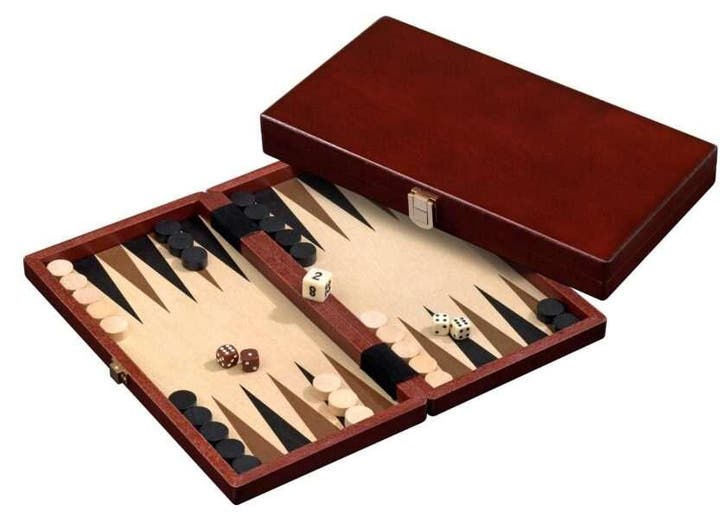 Backgammon Kassette Naxos - NIEUW, Hobby en Vrije tijd, Gezelschapsspellen | Bordspellen, Verzenden