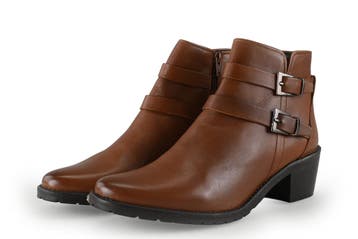 Mano Enkellaarzen in maat 40 Bruin, Bruin, Verzenden, Mano, Lage of Enkellaarzen