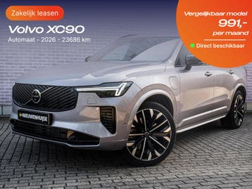 Volvo XC90 | Zakelijk Leasen vanaf 383,- p/mnd, Nieuw, Financial lease, Lease, XC90