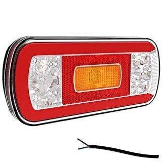 LED achterlicht zonder kentekenlicht  | 12-36v | 100cm. kabe, Verzenden, Nieuw