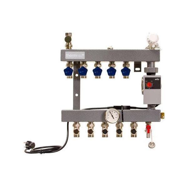 Thermrad verdeler 15-groeps met A-label pomp, Doe-het-zelf en Verbouw, Verwarming en Radiatoren, Verzenden