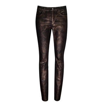 MAC • leo coated Dream Skinny jeans • 34, MAC, Verzenden, Nieuw, Zwart