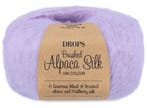 DROPS Brushed Alpaca Silk Uni Colour - 34 zoete orchidee -, Ophalen of Verzenden, Nieuw