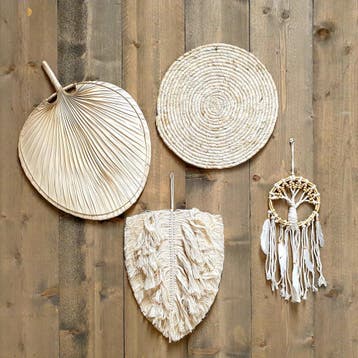 Set 13 wanddecoratie  4 stuks, Tuin en Terras, Verzenden, Nieuw