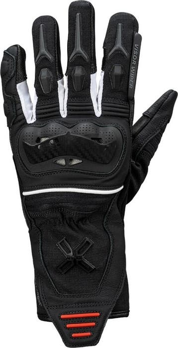 IXS Rapid-STX 1.0 Waterdichte Zwart Wit Rood Handschoenen, Nieuw met kaartje, IXS, Handschoenen, Heren