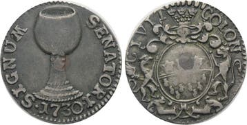 Ratszeichen 1730 Koeln Stadt, Verzenden
