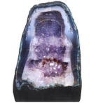 Amethist & Agaat - Geode - 29x19x12 cm- 7.7 kg, Verzamelen, Mineralen en Fossielen