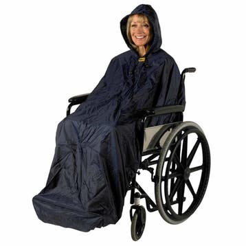 Rolstoelponcho Wheely Mac zonder mouwen Deluxe | Ongevoerd |, Ophalen of Verzenden, Nieuw