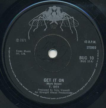 T. Rex - Get It On, Ophalen of Verzenden, Gebruikt