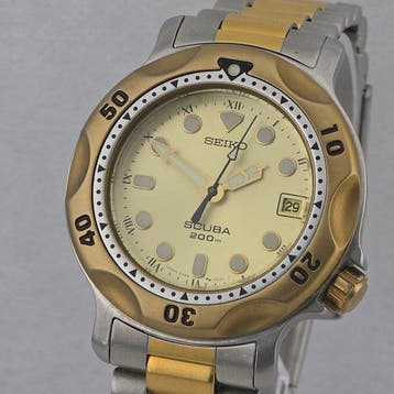 Seiko - Scuba 200m - Zonder minimumprijs - 5H25-6000 - Heren