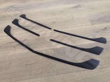Zwart hoogglans Rvs grill lijsten Mercedes Vito W447, Ophalen of Verzenden, Nieuw, Mercedes-Benz
