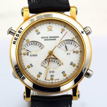 Revue Thommen - Greenmark Golf Stroke Counter Swiss Made, Nieuw