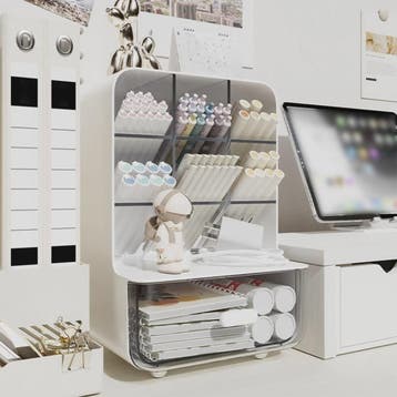 Stijlvolle Bureau Organizer met Lades - Pennenhouder & Kanto, Verzenden, Nieuw in verpakking