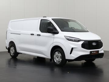 Ford Transit Custom 2.0TDCi 136PK Lang Business Digital Cock, Gebruikt, Euro 6, Wit, Leder