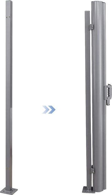 Songmics - staan paal voor windscherm / zonnescherm -, Verzenden, Nieuw