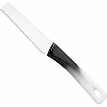 RÖR Solingen Broodmes 10 cm met Bi-Color wit/zwarte handg.., Ophalen of Verzenden, Nieuw, Kunststof