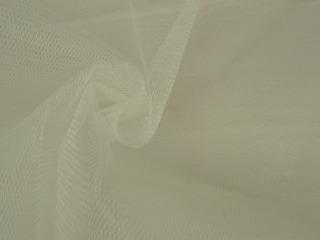 Tule – Gebroken wit, 120 cm of meer, Wit, Ophalen of Verzenden, Polyester