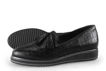 Fitflop Loafers in maat 40 Zwart, Verzenden, Zwart, Overige typen, Zo goed als nieuw