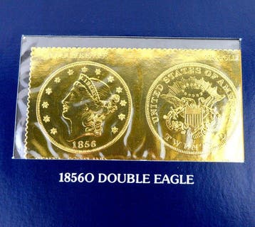 Schotland. Medal USA Double Eagle 1856 - 1/100oz (.916)