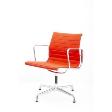 Vitra EA108 Oranje Hopsak vintage design vergaderstoel, Overige plaatsen, Ophalen of Verzenden, Gebruikt, Stoel