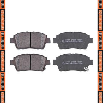 Remblokken Vooras Toyota bB I 1.5 - ABS 37134, Verzenden, Nieuw, Toyota