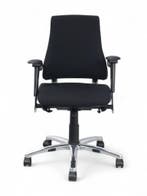 BMA Axia Office bureaustoel, zwart-chrome, Huis en Inrichting, Ophalen of Verzenden, Nieuw