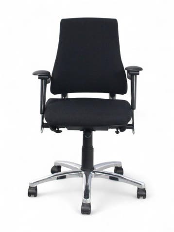 BMA Axia Office bureaustoel, zwart-chrome, Huis en Inrichting, Ophalen of Verzenden, Nieuw