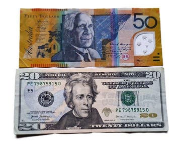 Australië, Verenigde Staten van Amerika. - 2 Banknotes -