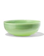 HEMA Saladeschaal 23x9cm glas marmereffect groen 2+1 gratis, Verzenden, Nieuw