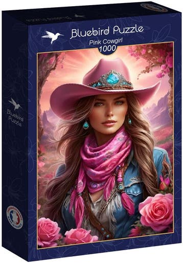 Pink Cowgirl Puzzel (1000 stukjes) | Bluebird Puzzle -, Verzenden, Nieuw
