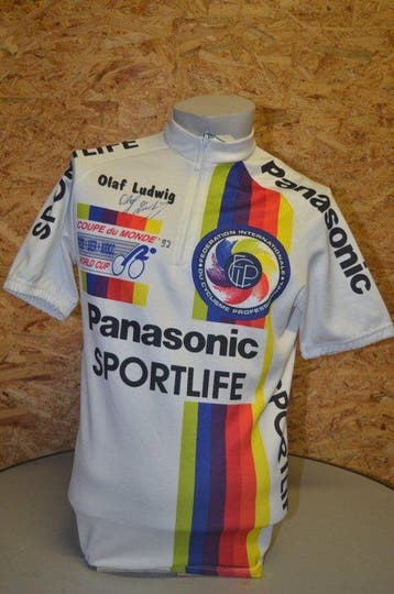 Panasonic Sportlife - Olaf Ludwig - 1992 - Wielertrui, Nieuw