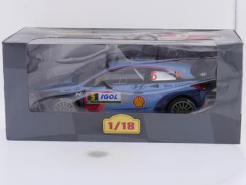 Schaal 1:18 Edicola LEPLGRVODERAL034 Hyundai i20 WRC #5 R..., Ophalen of Verzenden, Gebruikt, Overige merken