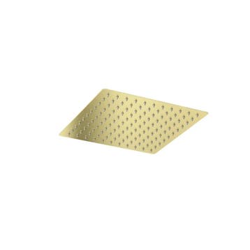 Cube inbouw douchekop 40x40cm mat goud, Verzenden, Nieuw