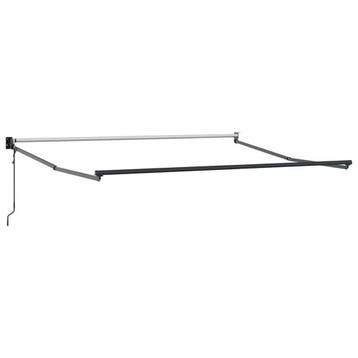Zonnescherm 3,5x2,5m Antraciet | Tweedekansje | OP=OP, Ophalen of Verzenden, Zo goed als nieuw, 150 tot 300 cm, Markies