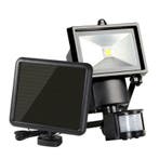 Solar LED breedstraler James I - Helder wit, Tuin en Terras, Buitenverlichting, Kunststof, Verzenden, Minder dan 50 watt, Overige typen