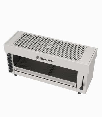 Naomi Grills PB.6.G | Pita Grill | Gas | 6 Branders | RVS |, Ophalen of Verzenden, Nieuw in verpakking